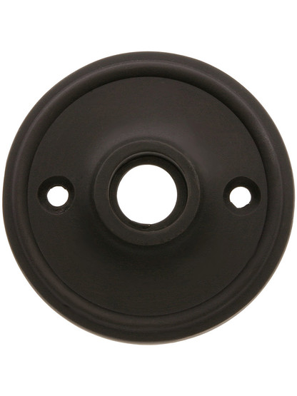 2 1/2 inch Classic Style Rosette With 5/8 inch Collar in Oil-Rubbed Bronze